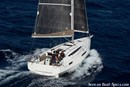 Jeanneau Sun Odyssey 410 sailing Picture extracted from the commercial documentation © Jeanneau