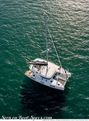 Lagoon 46 en navigation Image issue de la documentation commerciale © Lagoon