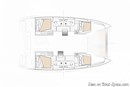 Excess Catamarans Excess 12 layout Picture extracted from the commercial documentation © Excess Catamarans