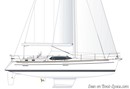 Hylas Yachts Hylas 48 plan Image issue de la documentation commerciale © Hylas Yachts