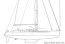 Hylas Yachts Hylas 63 plan Image issue de la documentation commerciale © Hylas Yachts