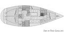 Gibert Marine Gib'Sea 372 layout Picture extracted from the commercial documentation © Gibert Marine