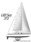 Gibert Marine Gib'Sea 372 sailplan Picture extracted from the commercial documentation © Gibert Marine