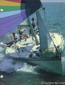 Marlow Hunter Hunter 40 sailing Picture extracted from the commercial documentation © Marlow Hunter