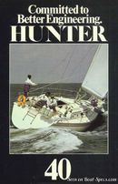 Marlow Hunter Hunter 40 sailing Picture extracted from the commercial documentation © Marlow Hunter