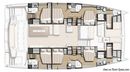 Catana Bali 5.4 plan Image issue de la documentation commerciale © Catana