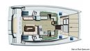 Catana Bali 4.8 layout Picture extracted from the commercial documentation © Catana