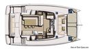 Catana Bali 4.1 plan Image issue de la documentation commerciale © Catana