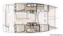 Catana Bali 4.1 plan Image issue de la documentation commerciale © Catana