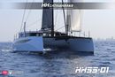 HH Catamarans HH 55 en navigation Image issue de la documentation commerciale © HH Catamarans