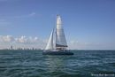 Maine Cat 38 en navigation Image issue de la documentation commerciale © Maine Cat