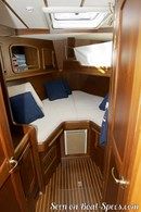 Nauticat Yachts Nauticat 42 interior and accommodations Picture extracted from the commercial documentation © Nauticat Yachts