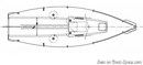 J/Boats J/80 layout Picture extracted from the commercial documentation © J/Boats
