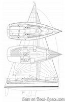 Dehler 29 layout Picture extracted from the commercial documentation © Dehler