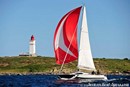 IDB Marine Malango 888 sailing Picture extracted from the commercial documentation © IDB Marine