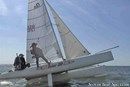 Nacra Inter 20 sailing Picture extracted from the commercial documentation © Nacra