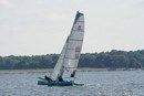 Nacra Inter 20 sailing Picture extracted from the commercial documentation © Nacra