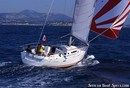 Jeanneau Sun Fast 42 sailing Picture extracted from the commercial documentation © Jeanneau