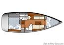 Jeanneau Sun Odyssey 33i layout Picture extracted from the commercial documentation © Jeanneau