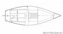 J/Boats J/22 layout Picture extracted from the commercial documentation © J/Boats