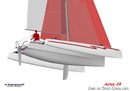 Astus Boats Astus 24 layout Picture extracted from the commercial documentation © Astus Boats