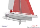 Astus Boats Astus 24 plan Image issue de la documentation commerciale © Astus Boats