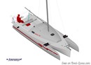 Astus Boats Astus 24 plan Image issue de la documentation commerciale © Astus Boats