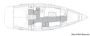 Elan Yachts Impression 40.1 layout Picture extracted from the commercial documentation © Elan Yachts