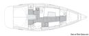 Elan Yachts Impression 40.1 plan Image issue de la documentation commerciale © Elan Yachts