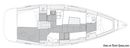 Elan Yachts Impression 40.1 layout Picture extracted from the commercial documentation © Elan Yachts