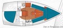 Gibert Marine Gib'Sea 264 layout Picture extracted from the commercial documentation © Gibert Marine