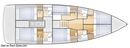 Jeanneau Sun Loft 47 plan Image issue de la documentation commerciale © Jeanneau