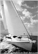 Marlow Hunter Hunter 29.5 sailing Picture extracted from the commercial documentation © Marlow Hunter
