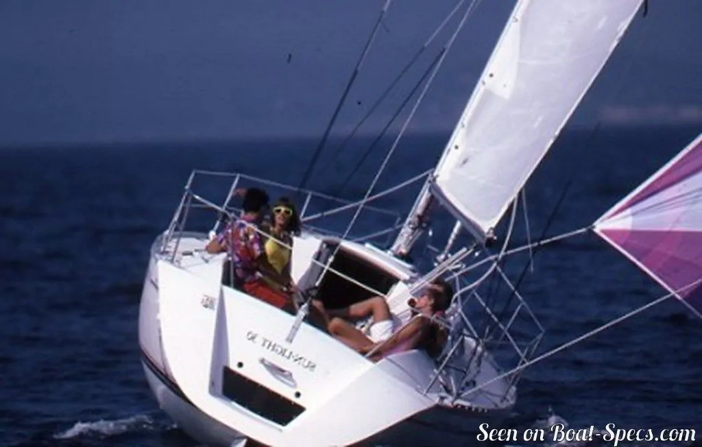 Sun Light 30 Keel centerboard (Jeanneau) - Sailboat - Boat-Specs.com