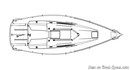 J/Boats J/97e plan Image issue de la documentation commerciale © J/Boats