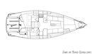 J/Boats J/97e plan Image issue de la documentation commerciale © J/Boats