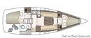 Dehler 32 layout Picture extracted from the commercial documentation © Dehler