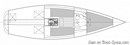J/Boats J/100 layout Picture extracted from the commercial documentation © J/Boats