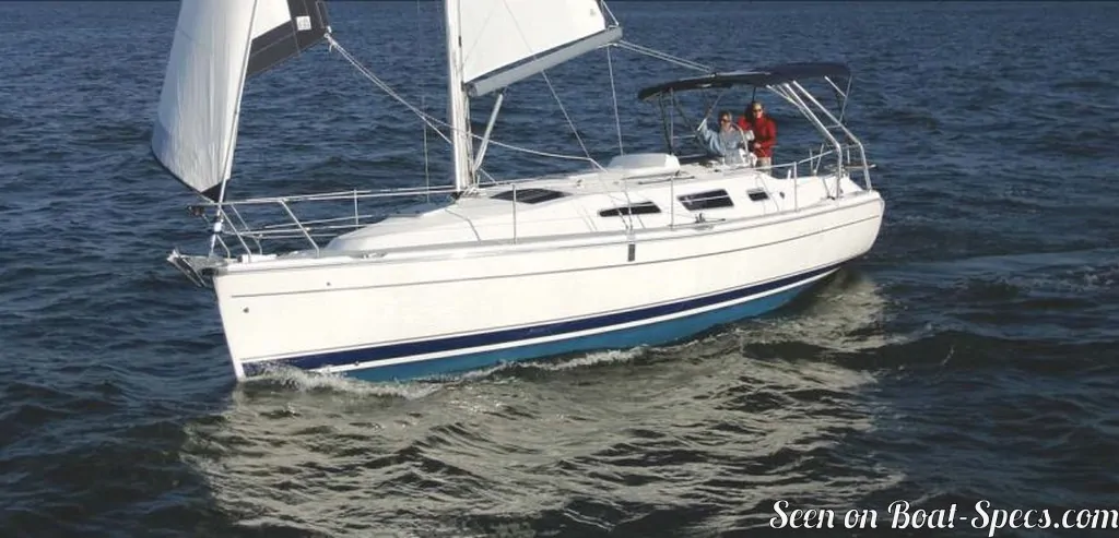 Hunter 33 04 Deep Draft Marlow Hunter Sailboat Specifications Boat Specs Com