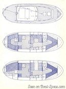 Siltala Yachts Nauticat 33 layout Picture extracted from the commercial documentation © Siltala Yachts