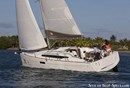 Jeanneau Sun Odyssey 349 en navigation Image issue de la documentation commerciale © Jeanneau