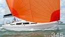 Hanse 345  Picture extracted from the commercial documentation © Hanse