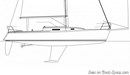 J/Boats J/105 layout Picture extracted from the commercial documentation © J/Boats