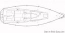 J/Boats J/105 plan Image issue de la documentation commerciale © J/Boats