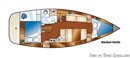 Marlow Hunter Hunter 36 - 2011 layout Picture extracted from the commercial documentation © Marlow Hunter