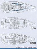 X-Yachts X-362 plan Image issue de la documentation commerciale © X-Yachts