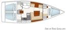 Hanse 385 layout Picture extracted from the commercial documentation © Hanse