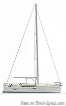 Jeanneau Sun Odyssey 379 sailplan Picture extracted from the commercial documentation © Jeanneau