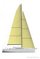 Jeanneau Sun Fast 3600 sailplan Picture extracted from the commercial documentation © Jeanneau