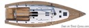 Italia Yachts Italia 10.98 layout Picture extracted from the commercial documentation © Italia Yachts